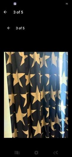 Next Curtains with Matching Lampshade - Only 50