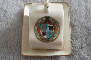 ORNAMENT - Crested China - Miniature Cheese Dish