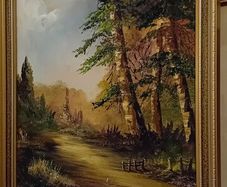 Original Jean Rennie Oil On Board
