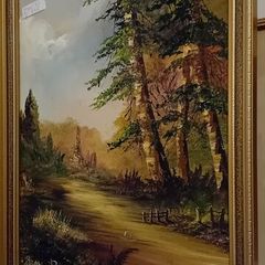 Original Jean Rennie Oil On Board