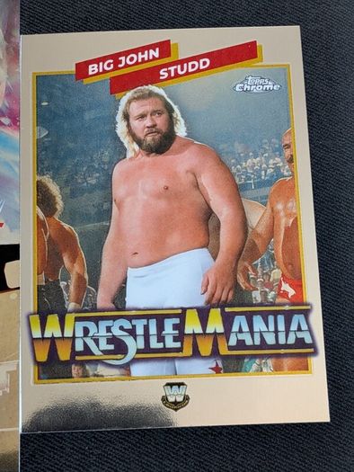 WWE Topps Chrome 2026 set of inserts