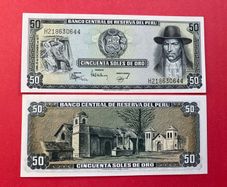 Peru  50 Soles  1977 UNC