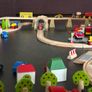 Wooden Train Track Set Image 10