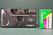 Minolta Af 101r Point &amp; Shoot Film Camera 35mm