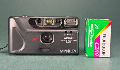 Minolta Af 101r Point & Shoot Film Camera 35mm