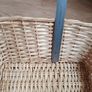 New - A Strong Wicker Type Basket - Christmas Hamper Type plus Outer Wrap - Read Carefully Image 5