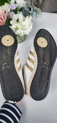 ADIDAS Unisex Sleek Series High Top Trainers Sz 7UK (Fit 6.5-7UK)