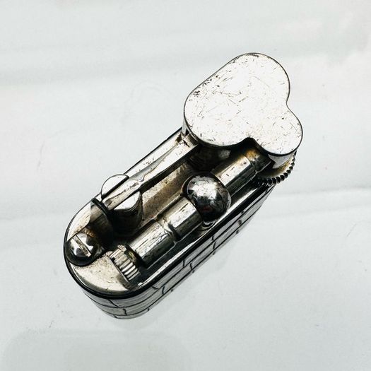 Dunhill Sport Godron lighter vintage, tobacco