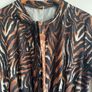 Pala D'oro brown pleated dress size small Image 4