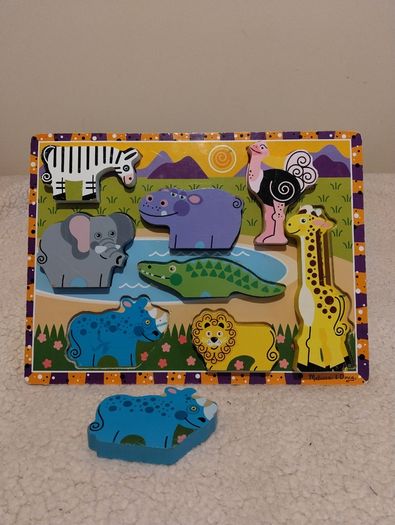 Wooden Jigsaw Puzzles X 4
