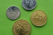 Malaysia 2014 year Uncirculated coins.