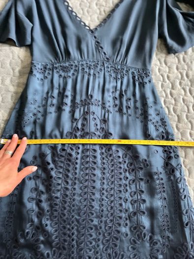 Ghost  cavy silk dress size S /uk 10 , close to new