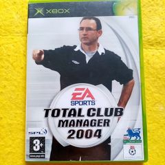 Total club manager 2004 Xbox Original Games Original Pal version