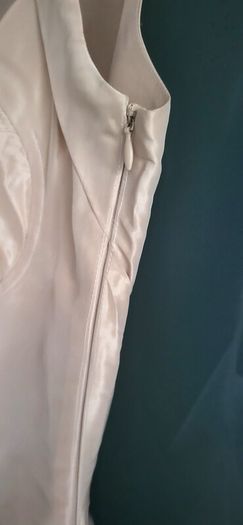 Marios Schwab contemporary natural bodycon Sz S (Fit 8-10UK) - Rrp 495 (New)