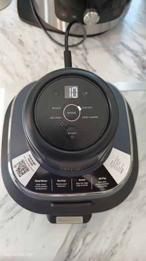 Ninja CRISPi 4-in-1 Portable Glass Air Fryer - Navy