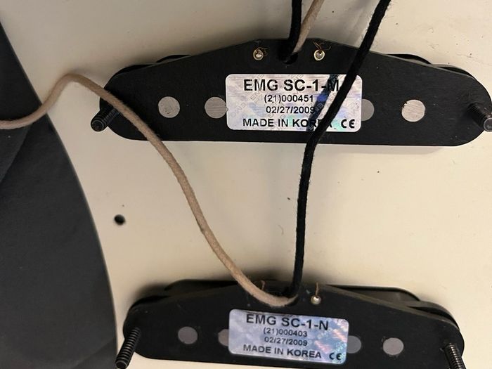 Emg hz SC 1 N SC 1 M neck middle single coil passive pickups fender Stratocaster electric guitar parts accessories