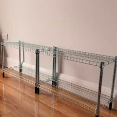 IKEA Metal Shelving Units (2 un)