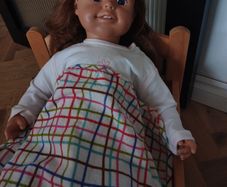 Collectible Smoby Roxanne Doll with Ikea doll bed