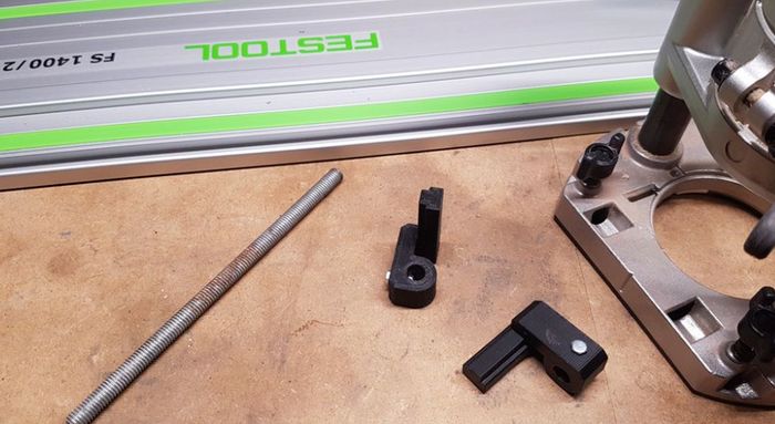 Makita Router To Festools Rail