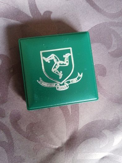 1980 Isle Of Man One Crown Coin