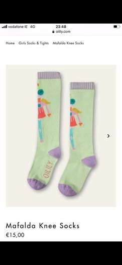 Oilily Douwe dress age 6 with matching socks excellent condition!!!