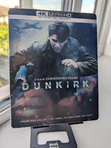 Dunkirk 4K Steelbook Sealed Italian Import (Dented)