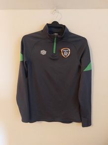 ireland halfzip jumper