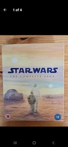 Star Wars The Complete Saga blue ray