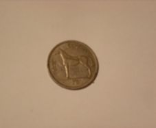 a irish 2/6 half crown 1966