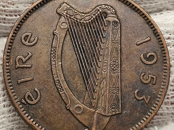 Ireland 1953 1/2d Halfpenny