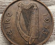 Ireland 1953 1/2d Halfpenny