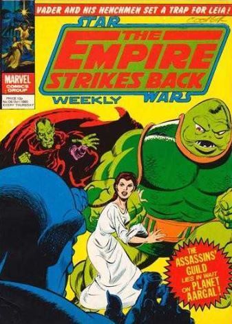 Starwars The Empire Strikes Back Weekly, Marvel Comic 1980 Issues , 135-138 and 141