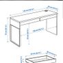 Micke desk Ikea dark brown Image 4