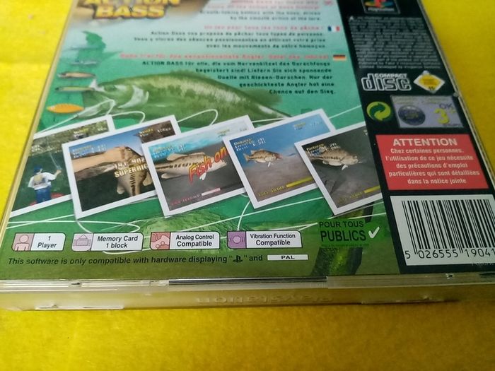 Action Bass PlayStation 1 Ps1 Games PlayStation 2 Ps2 Games Original