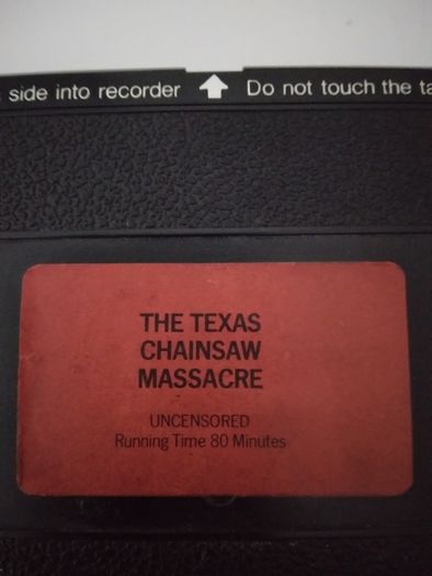 The Texas Chain Saw Massacre Pre Cert Iver Film Services UK FF 30 No.22 Uncensored