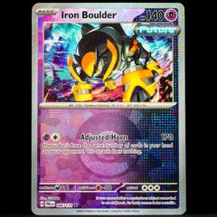 Iron Boulder 046/131 Reverse Pokeball Holo Prismatic Evolutions Pokemon Card