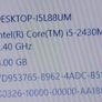 Samsung Notebook Model NP300E5A, Intel Core i5-2430M CPU, 2.4GHz, 4 GB Ram, 600GB HDD, Windows 10, Microsoft Edge, Chrome and VLC Image 3