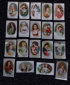 Old Masters , Cigarette Silks , Godfrey Phillips BDV - 1920s