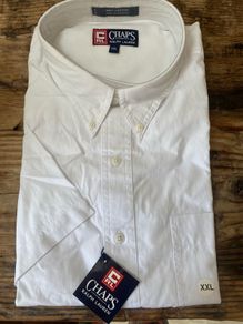 New Ralph Lauren Chaps White Shirt XXL