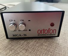 Ortofon MCA-76 head amplifier SUT phono preamplifier