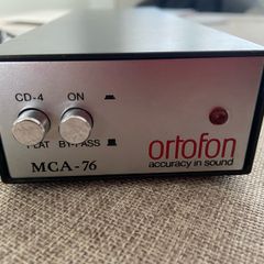Ortofon MCA-76 head amplifier SUT phono preamplifier