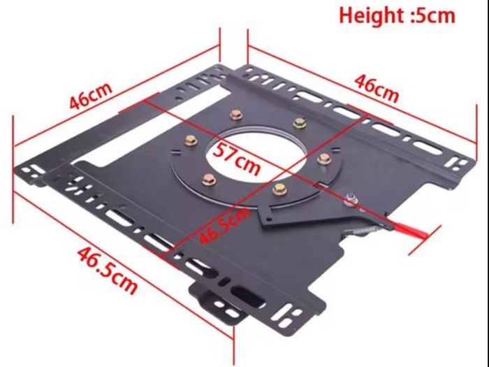Manual swivel base business car VW T5 T6 driver / passenger side swivel console for original seats