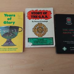 3 x vintage GAA books Years of Glory/Story of the GAA/The Green Above the Red Kerry Mayo FREEPOST
