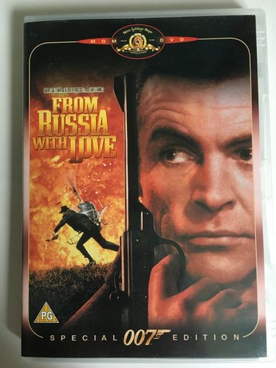 007 James Bond 02 - From Russia with Love [1963] Sean Connery, Pedro Armendariz, Lotte Lenya, Robert Shaw, Bernard Lee & Daniela Bianchi [Movie DVD]