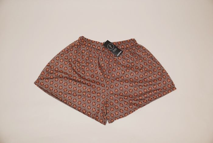Petite Sienna High Leg Printed Swing Shorts