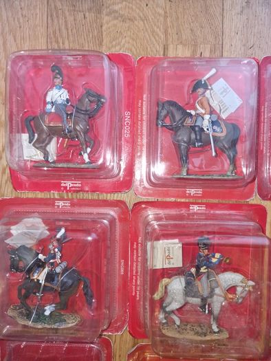 10 Vintage Tin Figures Napoleon Wars