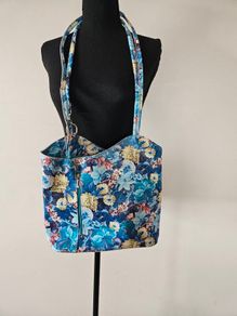 Leather handbag or rucksack 2 in 1