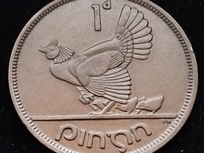 [#2651] - Ireland 1946 | Irish 1d | Irish 1 Penny | KM.11