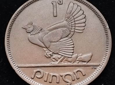 [#2651] - Ireland 1946 | Irish 1d | Irish 1 Penny | KM.11