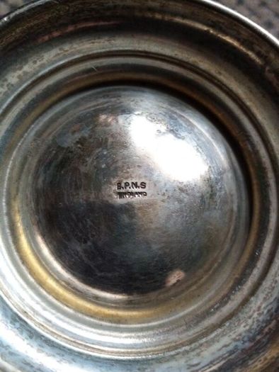 Old silver cups